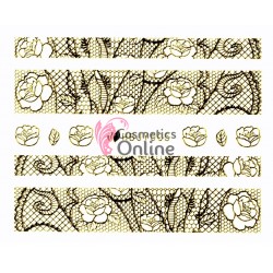 Stickere 3D pentru unghii cod Gold HBJY005